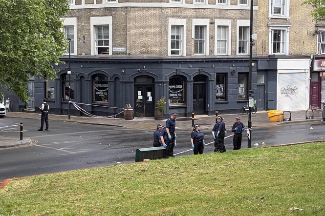 Police investigating whether stabbing and shooting in south London are linked