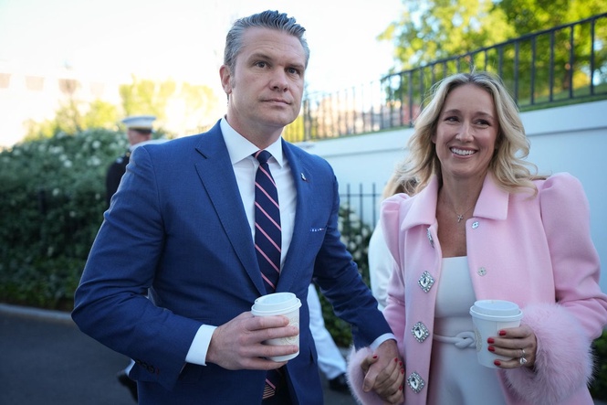 Pete Hegseth is now bringing his wife to Pentagon meetings after he ousted top officials: report