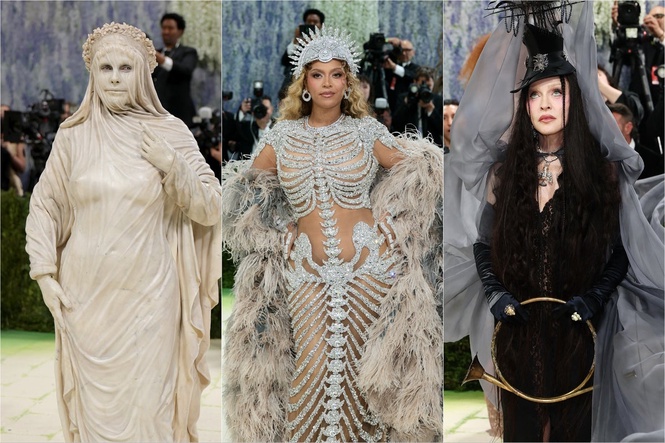 From Beyoncé’s skeleton dress to Heidi Klum’s statue: Which celebs hit the mark with this year’s Met Gala theme