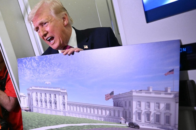 Wild conspiracy theory speculating Trump’s plan for White House ballroom makes rounds online