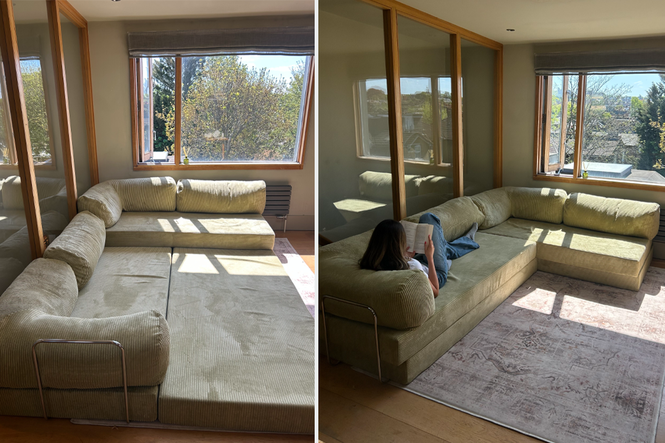 I tried the viral Omhu teddy sofa bed – is it as comfortable as everyone says?