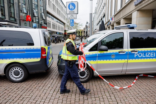 Suspect arrested over Leipzig crash that killed two ‘had recently been released from psychiatric hospital’
