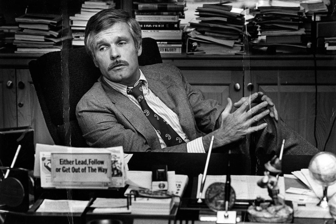 Ted Turner's vision of news as global and continuous changed both the industry and society itself