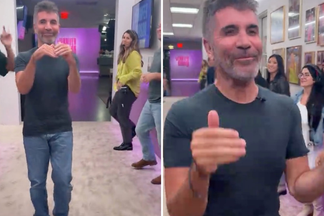 Simon Cowell breaks silence on Jennifer Hudson Show clapping video