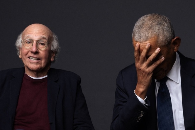 Barack Obama compares Larry David to ‘world’s most difficult leaders’ in trailer for new sketch show
