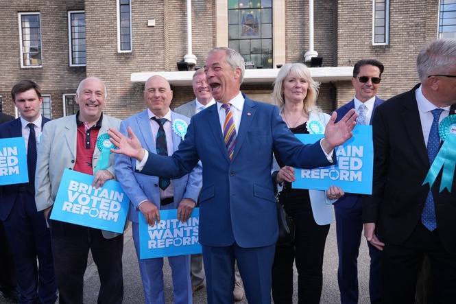 Reform UK hails ‘historic change’ but pollster warns of peak in support