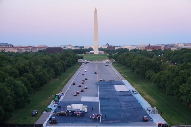Group sues Trump to stop his ‘pool guy’ from making renovations on DC’s reflecting pool