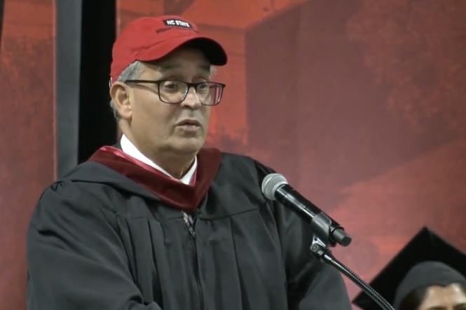 Graduates shocked after commencement speaker reveals their loans are paid off during speech