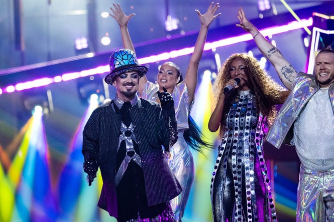 Israel qualify for Eurovision final as Boy George’s San Marino song suffers early elimination
