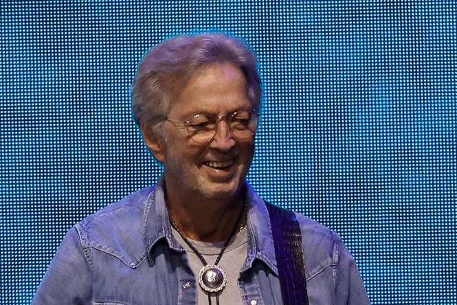 Eric Clapton cuts Madrid concert short after being hit by vinyl record thrown from crowd
