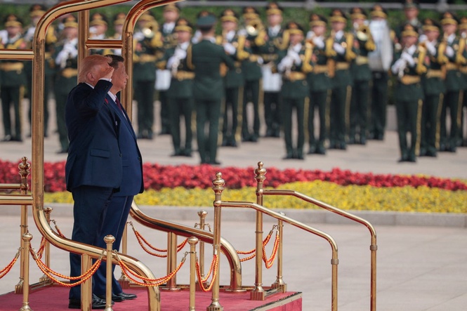 Trump lauds ‘beautiful’ children who greeted him in China