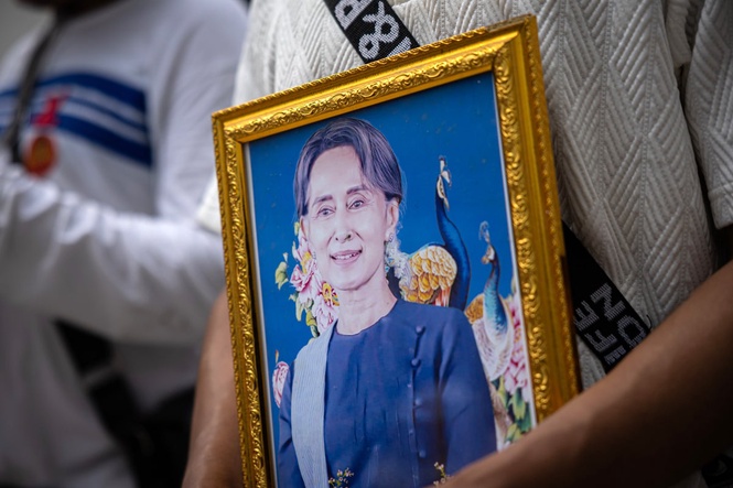 ‘Show us proof of life’ pleads Aung San Suu Kyi’s son