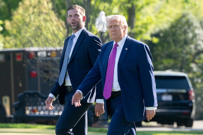 Trump Organization’s Father’s Day tribute goes all in on Eric — Don Jr. gets the silent treatment