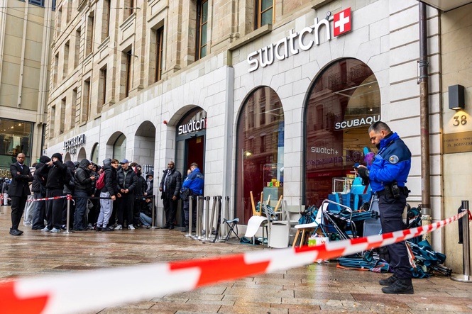 A new Swatch model is introduced, and a case study in overexcited 'drop culture' plays out
