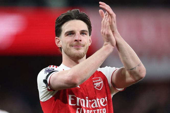 ‘I told you all... it’s done’: Declan Rice posts on social media after Arsenal win Premier League title