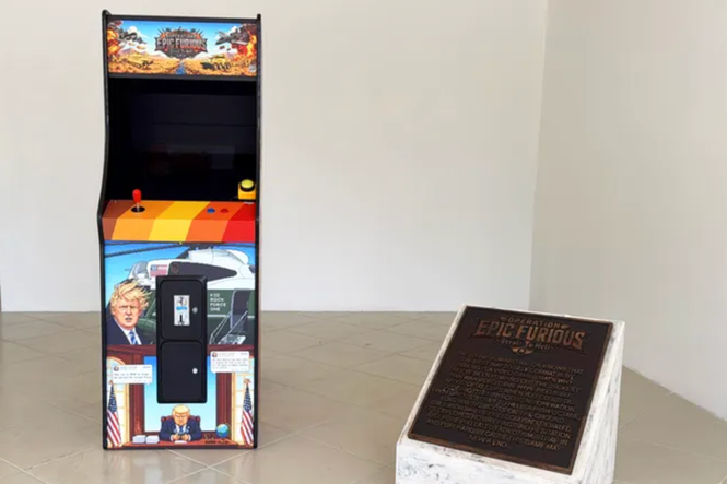 Group behind viral Trump-Epstein monument taunt president with new exhibit near Mar-a-Lago