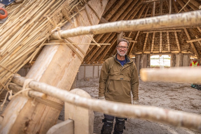 First look at new 4,500-year-old Neolithic hall at Stonehenge after £1 million reconstruction