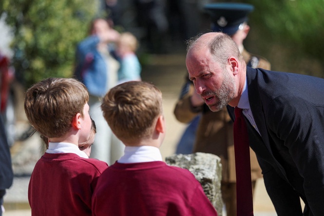 William records birthday message during Duchy housing development visit