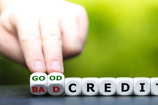 What does a bad credit score mean?