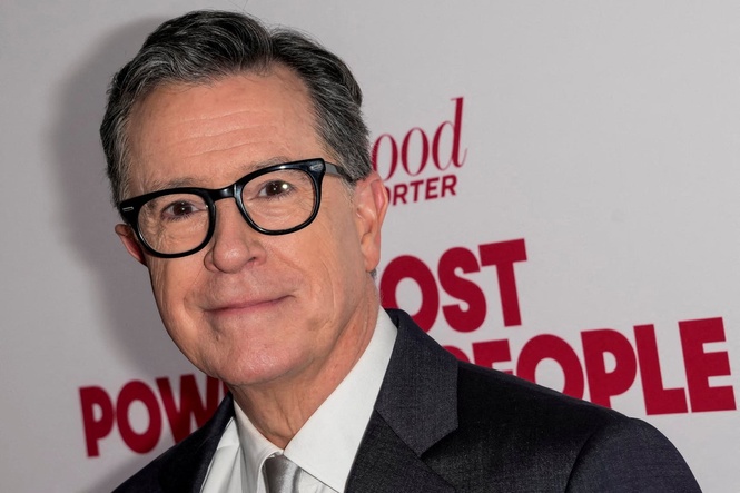 Trump celebrates ‘dead man’ Stephen Colbert’s last late-night show