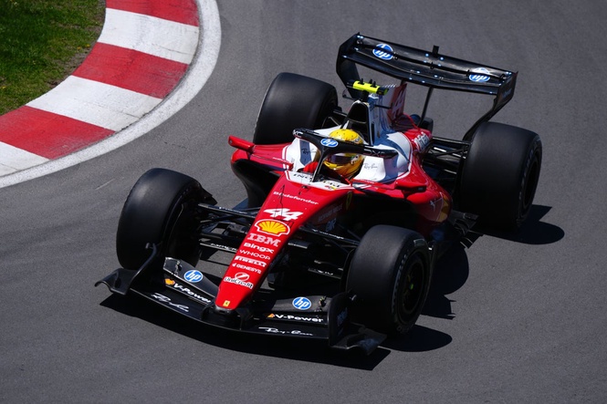 F1 Canadian GP LIVE: Russell pips Antonelli to pole for sprint race in Montreal
