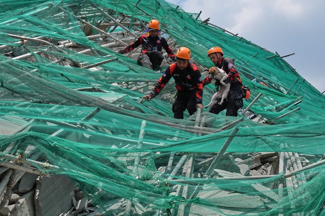 At least three dead and multiple people missing following major hotel collapse