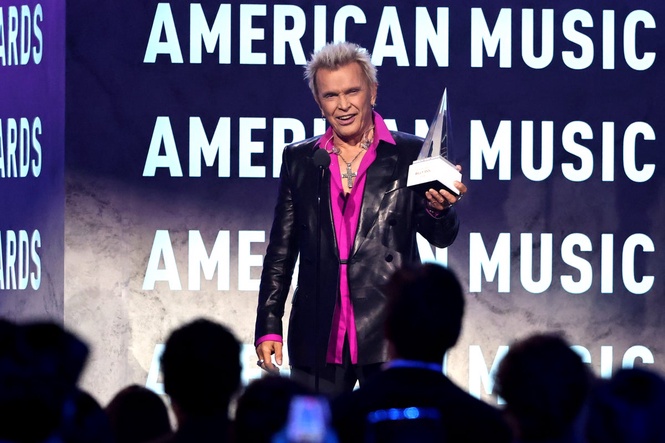 Billy Idol honoured with lifetime achievement award for 50 year music career: ‘We thought it may only last about six months’