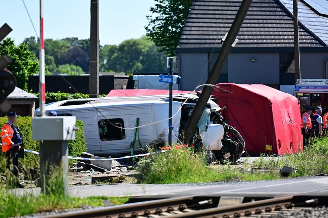 Belgium train crash latest: Five remain in hospital after children killed in school bus collision with train