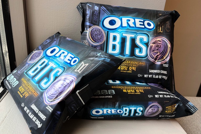 BTS is dropping limited-edition Oreos in the cookie company’s largest collaboration ever