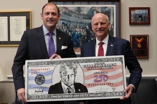 Meet Trump’s ‘favourite British artist’ designing the White House’s new $250 bill