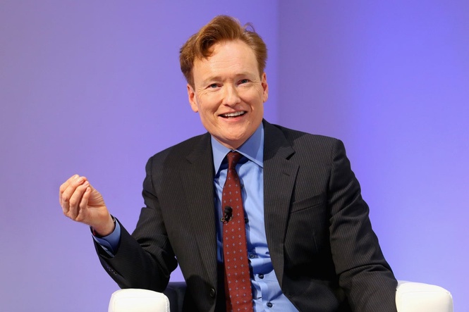 Conan O’Brien speaks at Harvard commencement as grad students picket outside