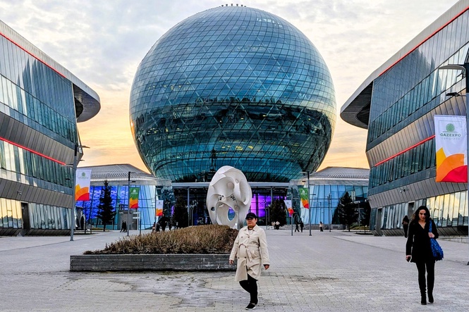 How a giant ‘disco ball’ could turn Kazakhstan into an unlikely AI superpower