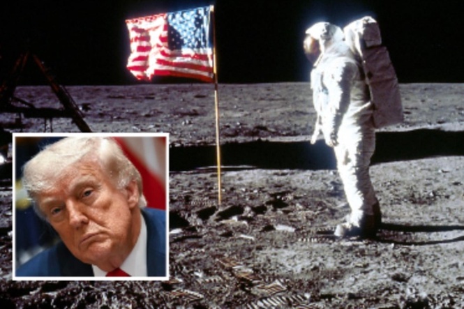 More Americans think the moon landing was fake than those who believe it’s OK for Trump to slap his name on buildings