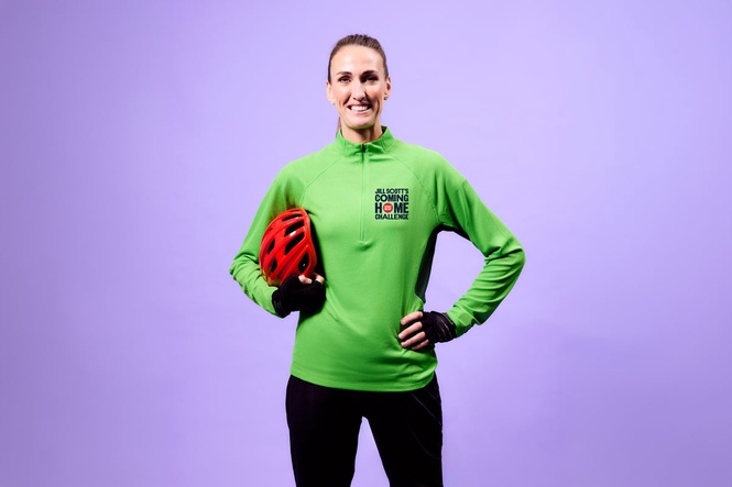 England hero Jill Scott to take on epic Sport Relief cycle and marathon challenge