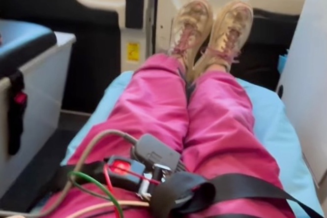 Influencer model airlifted after high-altitude hike goes wrong