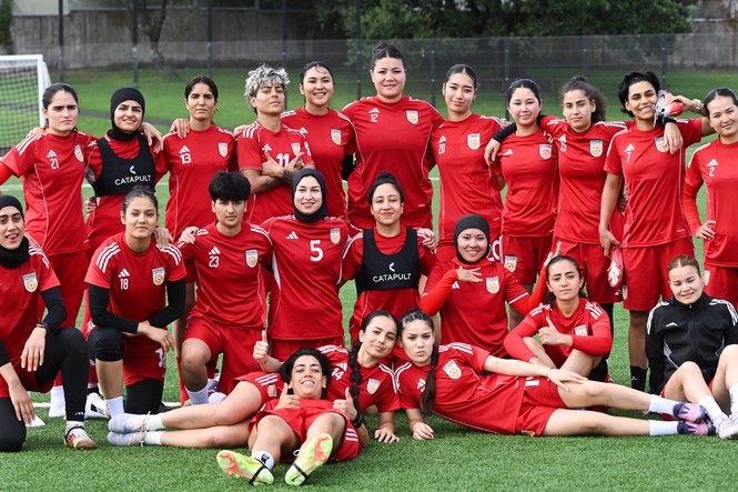 After escaping the Taliban and years in exile, the Afghan women's soccer team rises again