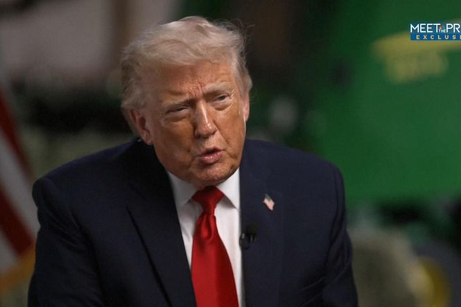 Meet the Press host shares Trump’s parting words after he stormed out of barn interview