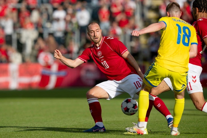 Christian Eriksen speaks for first time after collapsing on pitch against Ukraine