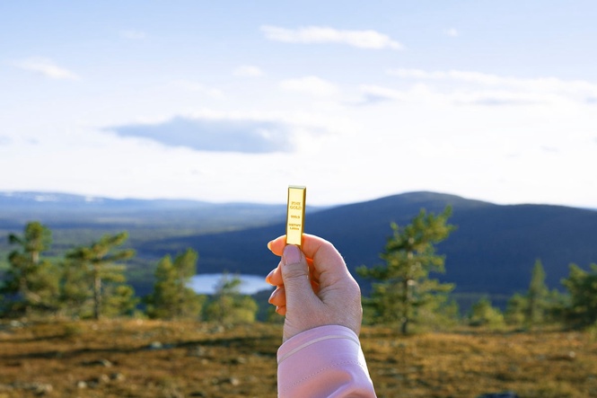 Lapland resort hides tiny €20,000 gold bar to attract summer tourists with treasure hunt