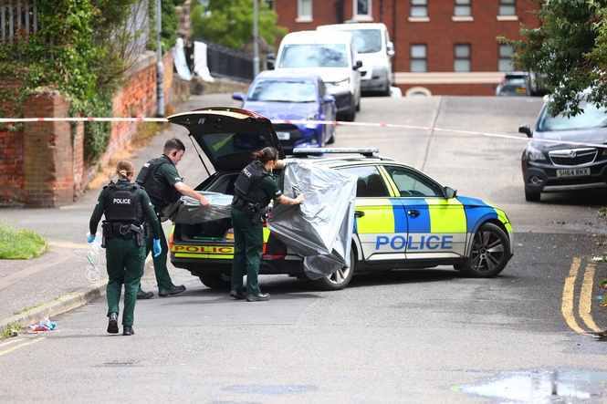Police arrest a Sudanese suspect in a Belfast stabbing as Starmer calls for calm