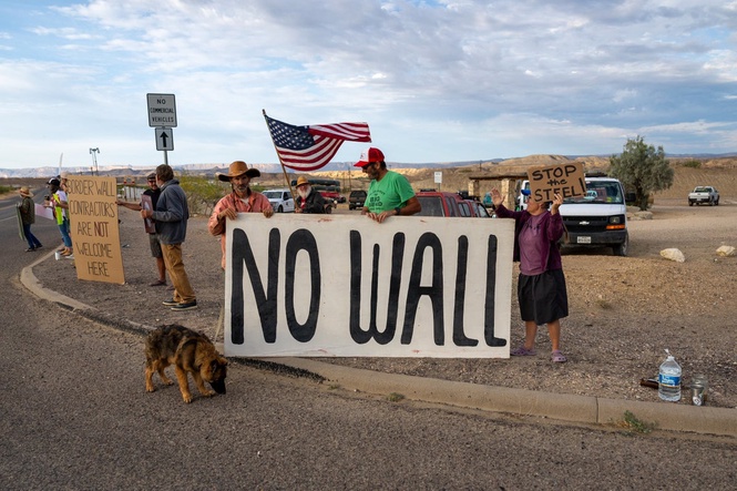 Planned Trump border wall near Texas national park could create flooding risk, suit says