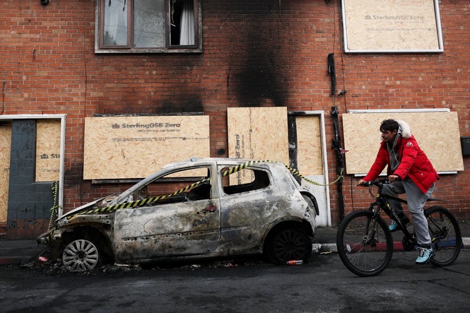 They were driven from their homelands by violence – now Belfast riots have placed refugees under fresh attack