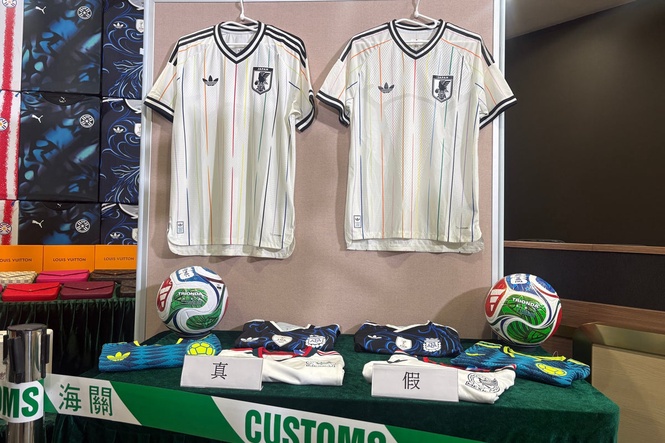 Hong Kong customs swoop ahead of the World Cup, seizing $20M in fake goods