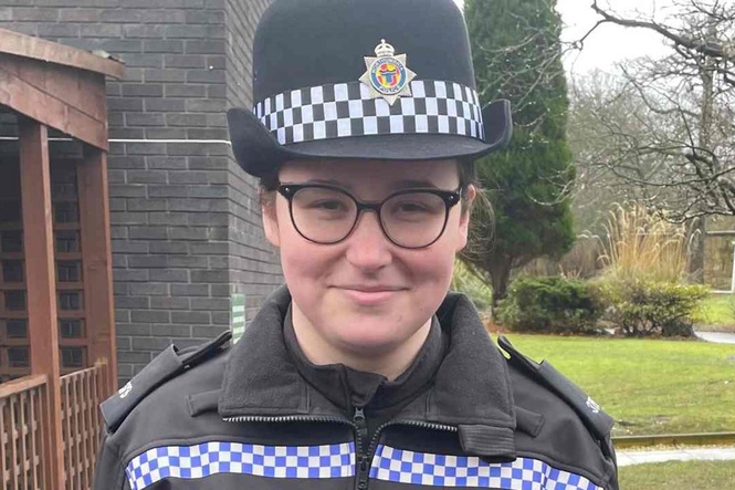 Teenage police officer dies after being struck by car in line of duty