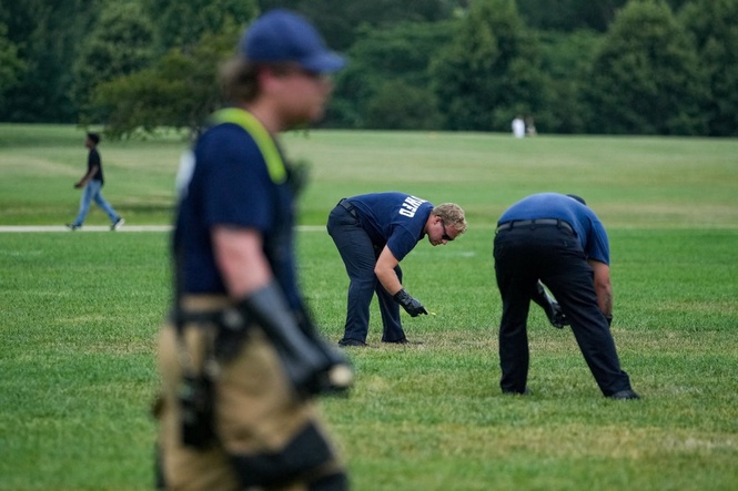 Massive ‘8647’ marking appears on National Mall grass