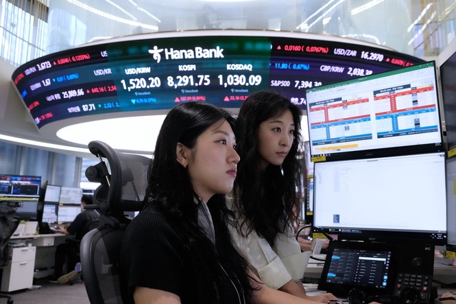 Asian shares surge and oil prices slip after Trump claims a breakthrough in Iran war talks