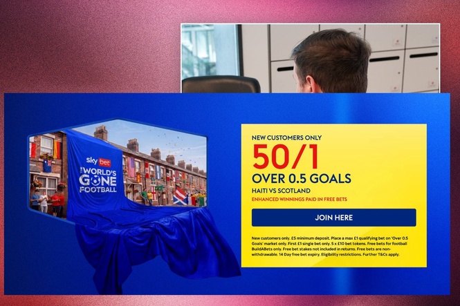 Sky Bet World Cup betting offer: 50/1 odds for a goal to be scored in Scotland vs Haiti