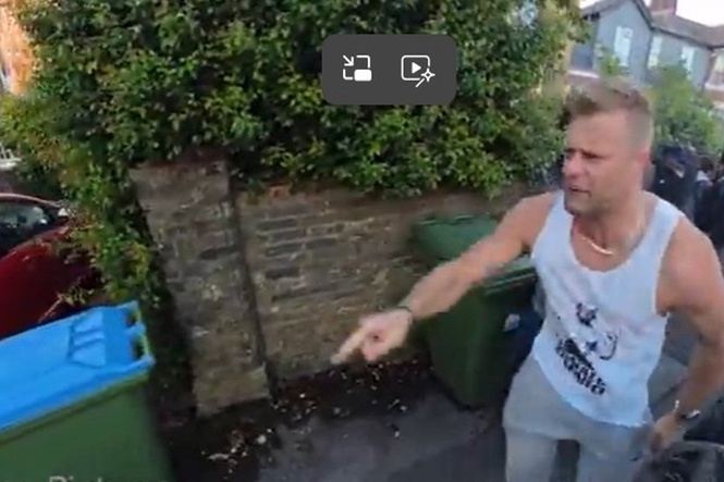 Henry Nowak Southampton protesters jailed for violent disorder after being caught on viral footage