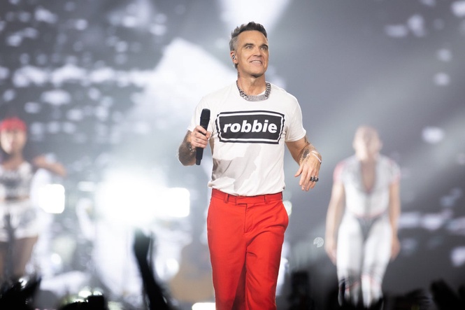 Robbie Williams strikes dream deal to sponsor hometown club Port Vale: ‘It’s a match made in heaven’