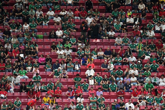 FIFA blames empty seats at World Cup match in Mexico on fans in the concourses